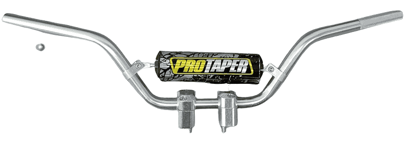 MANUBRIO ALUMINIO CON PUFF ENDURO PLATA PROTAPER/AC-MAB02 (k0)