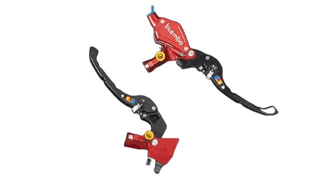 SET DE MANIGUETA CON BOMBA ROJO BREMBO/2002-228-04 (C3-1)