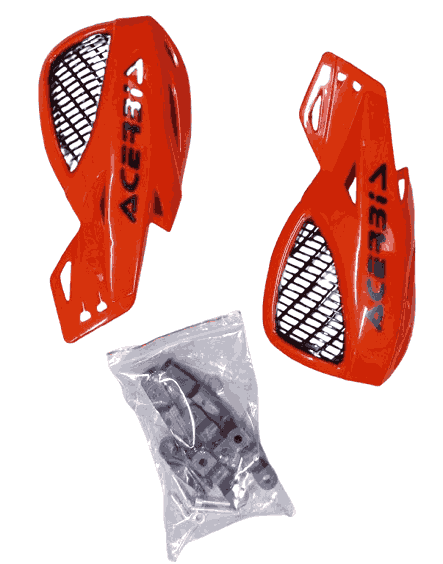 Cortavientos Acerbis tipo original rojo AC-PLA42 (D4.5)
