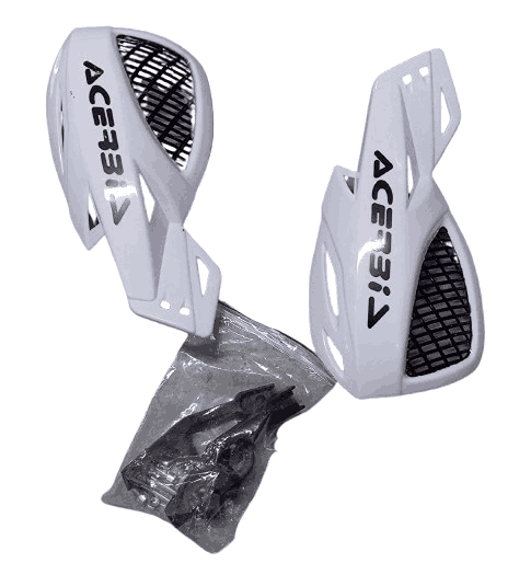Cortavientos Acerbis tipo original blanco AC-PLA41 (D4.5)
