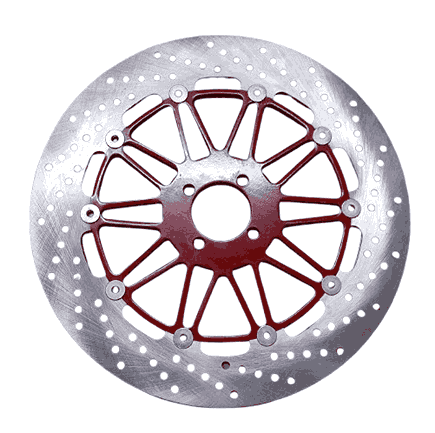 DISCO DE FRENO DELANTERO FLOTANTE VIVA R/ROJA/320mm CON PLATINA DE  MAD/AC-DSC04 (i5.6-T1)