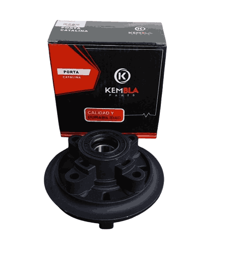 PORTA CATALINA AKT-125 SL/nkd/evo/SL/RX/YBR/CRYPTON110/V80 CON BALINERA Y RETENNEGRO KB (F6.6)