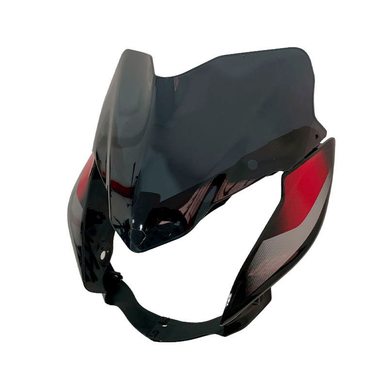CARENAJE FAROLA C/VISOR DISCOVER 125 ST/150 ST NEGRO(J5.4)