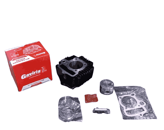 KIT CILINDRO COMPLETO AKT110S/ACTIVE110/UNI-K110 BULON 13MM PISTON 52,4MM NEGRO(490)(K9.6)