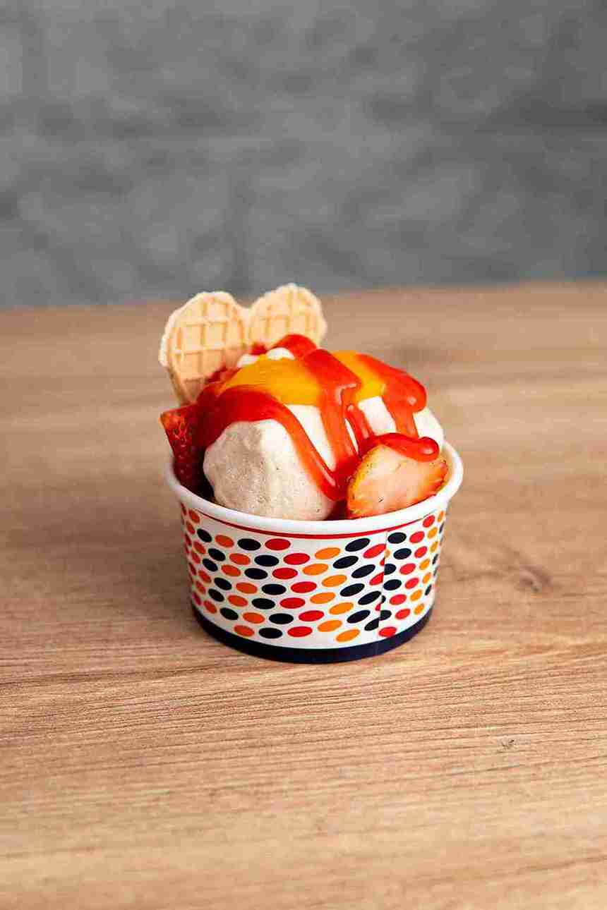 Mego helado en vaso 1 sabor