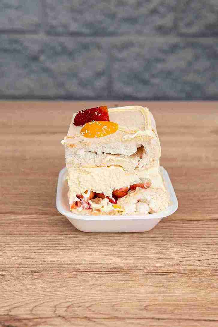 Merengon Mixto de fresa y durazno