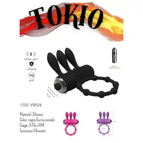 anillo silicona keep y tokio