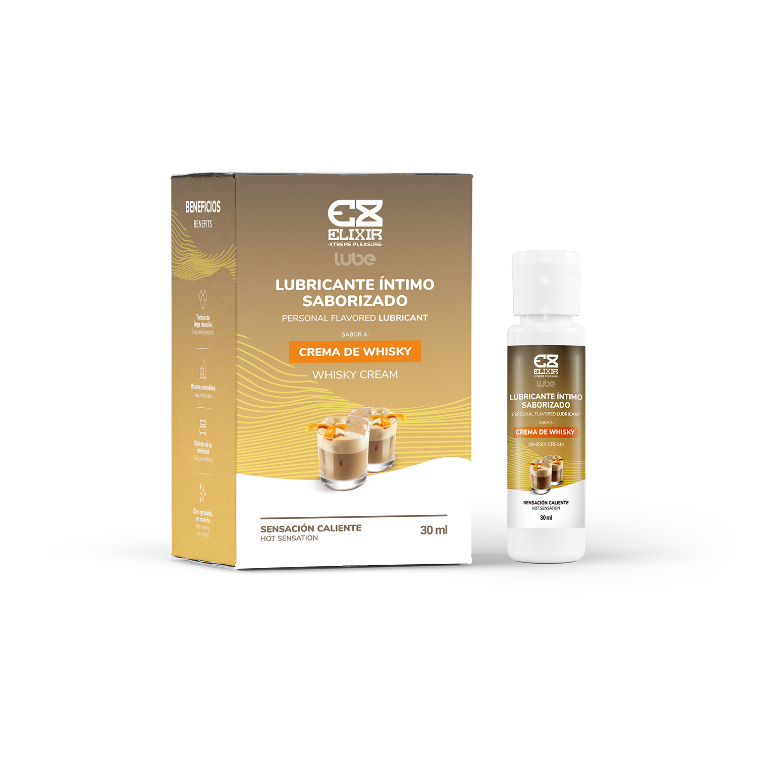 lubri caliente crema de whisky elixir