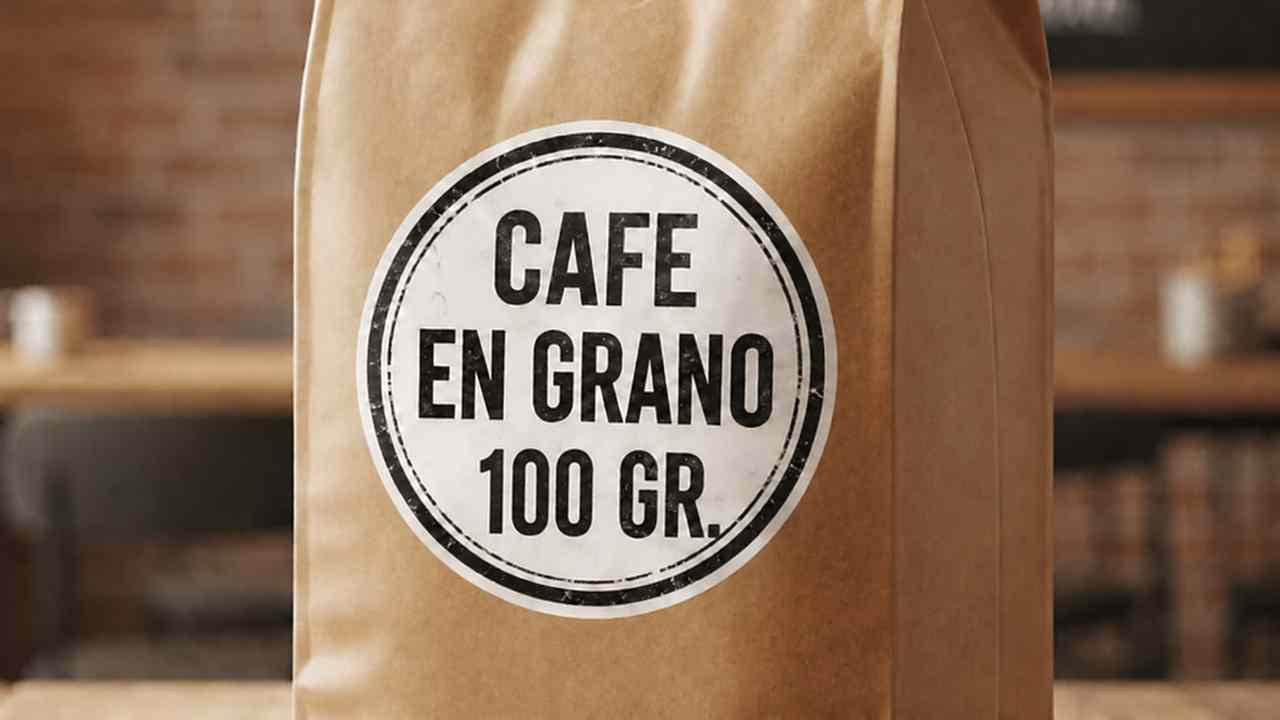 CAFÉ EN GRANO (100 gr.) mezcla de la casa