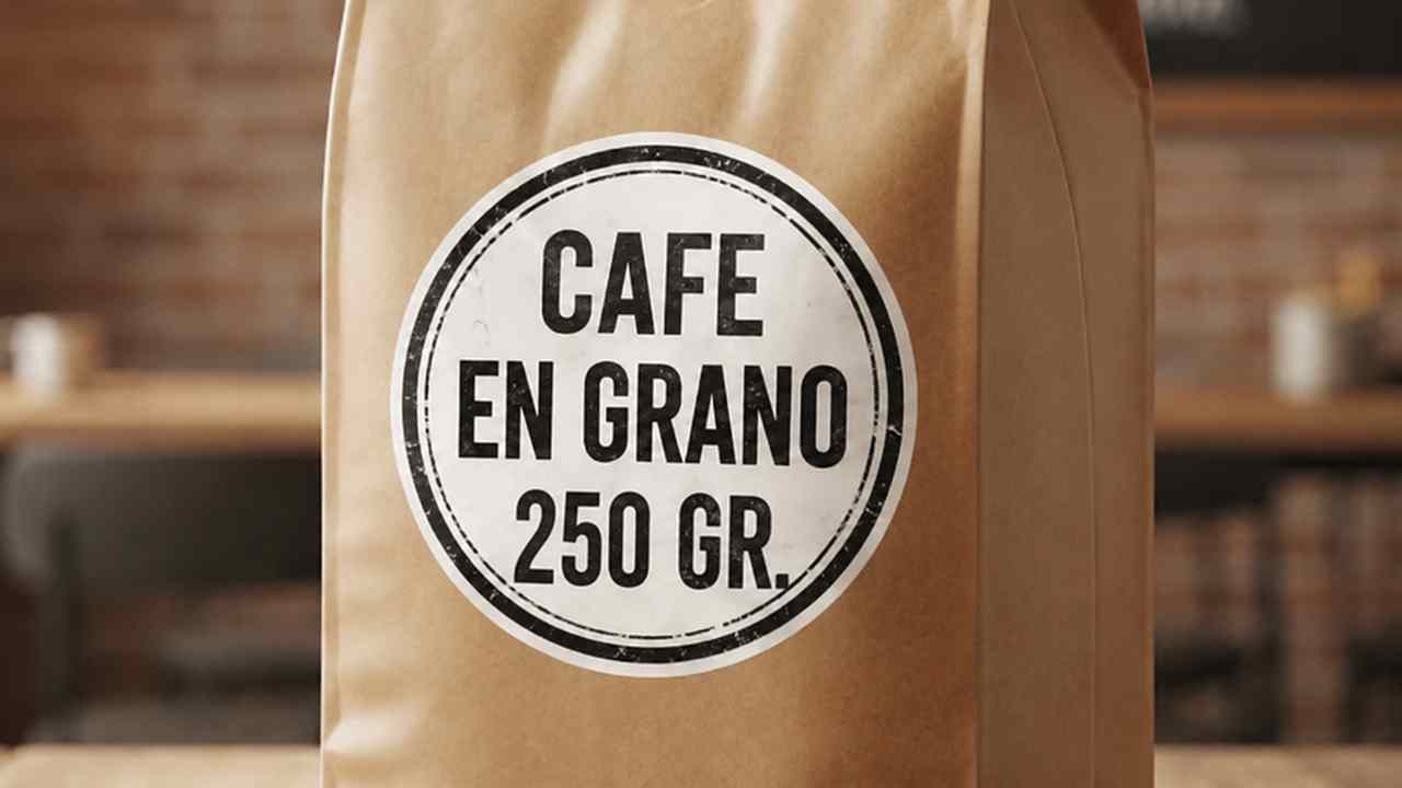 CAFÉ EN GRANO (250 gr.) mezcla de la casa