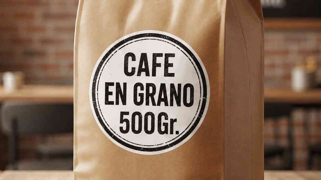 CAFÉ EN GRANO (500 gr.) mezcla de la casa