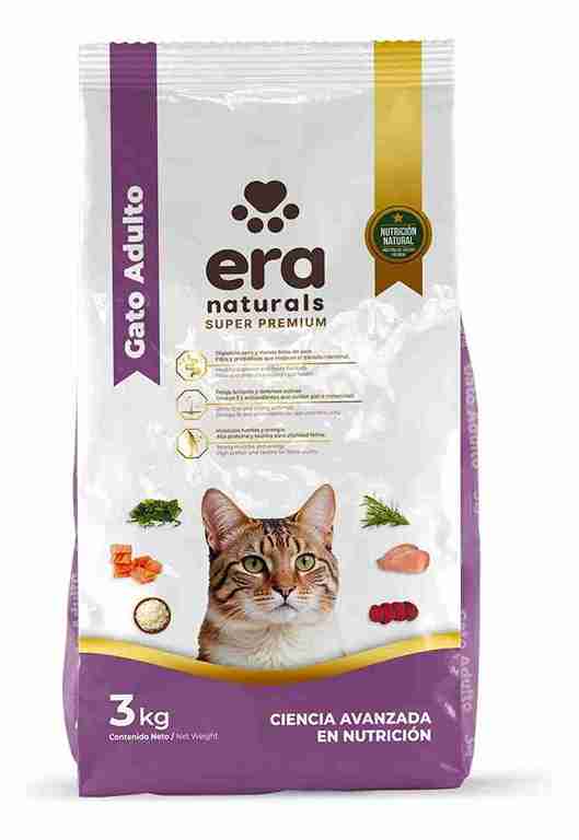 ERA NATURALS  ADULTO GATO 3KGS