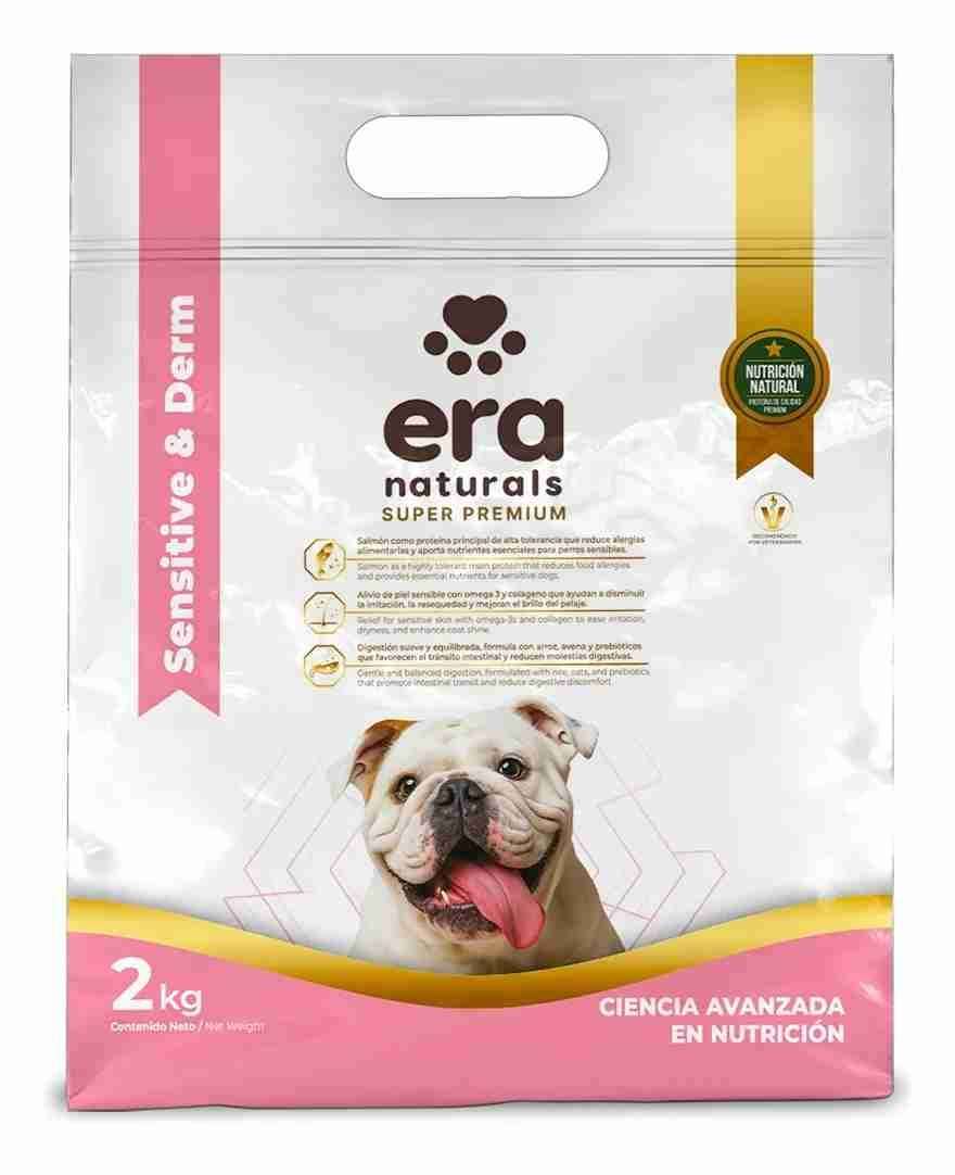 ERA NATURALS SENSITIVE & DERM RAZAS PEQUEÑAS 2KGS