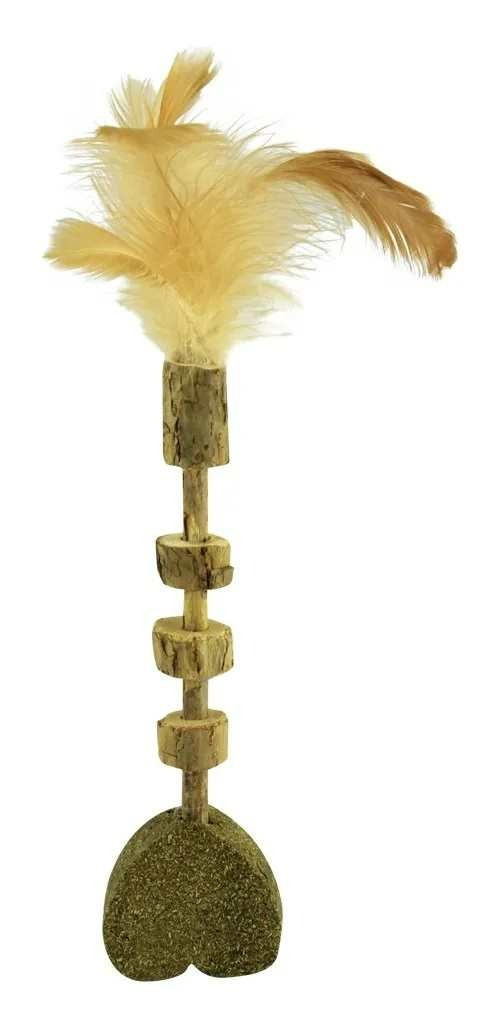 VARITA DE CATNIP PARA GATOS FORMA CORAZÓN FANCY PETS