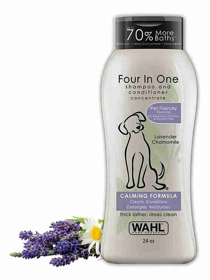 SHAMPOO 4 EN 1 FÓRMULA CALMANTE WAHL 700ML