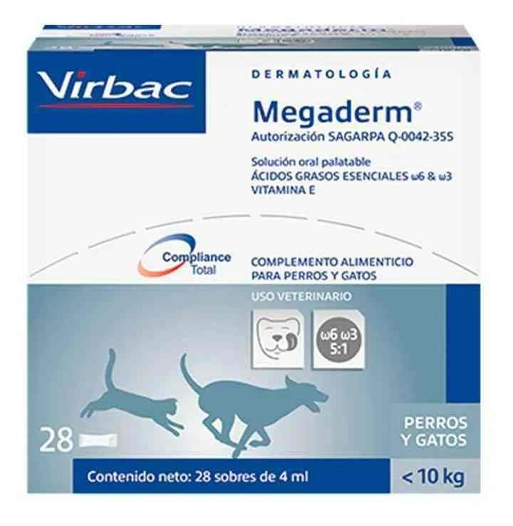 VIRBAC MEGADERM COMPLEMENTO ALIMENTICIO 4ML
