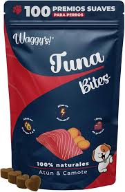 WAGGYS BITES ATÚN Y CAMOTE ALIMENTO PARA GATO 60GRS
