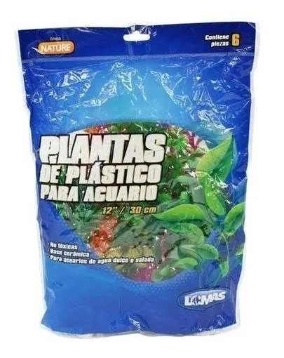 PLANTAS DE PLÁSTICO PARA ACUARIO (30CM)