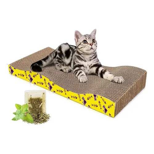 RASCADOR SCRATCH CON CATNIP SEVEN PET RECTANGULAR