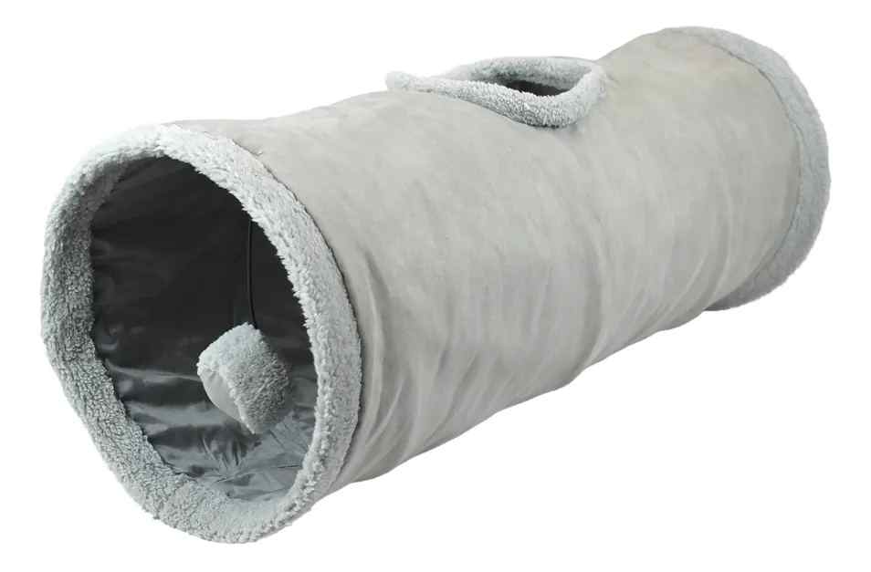 TUNEL PLEGABLE GATO FANCY PETS GRIS