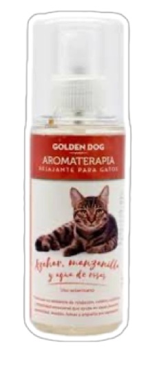 GOLDEN DOG AROMATERAPIA RELAJANTELL PARA GATOS 150ML.