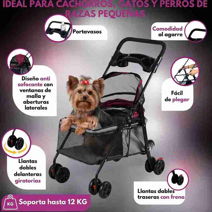 CARREOLA PARA MASCOTAS FANCY PETS WONDER