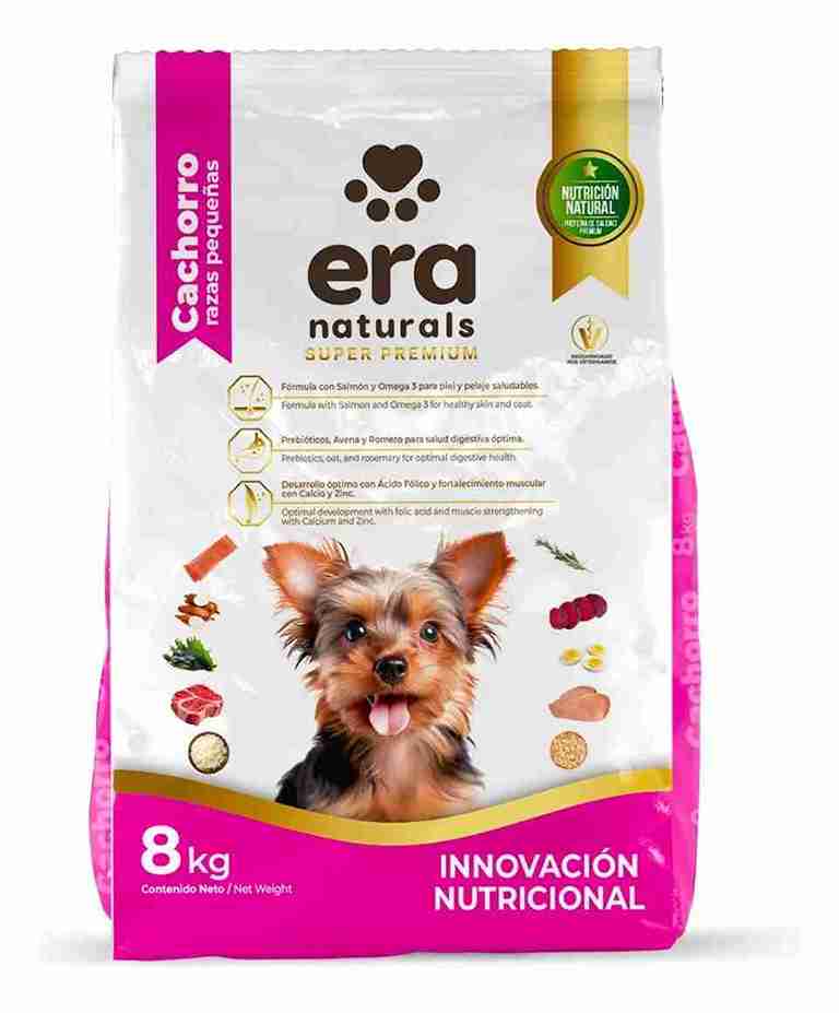 ERA NATURALS CACHORRO 8KGS PERRO