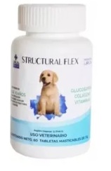 STRUCTURAL FLEX GLUCOSAMINA, COLÁGENO Y VITAMINAS 60TABS
