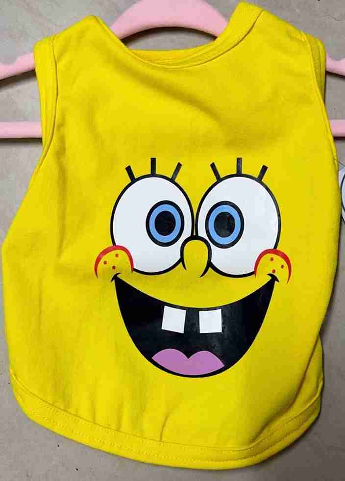 PLAYERA OLIMPICA LOVE & PETS MIKE GUASAUSKI/BOB ESPONJA/GOKU TALLA 1