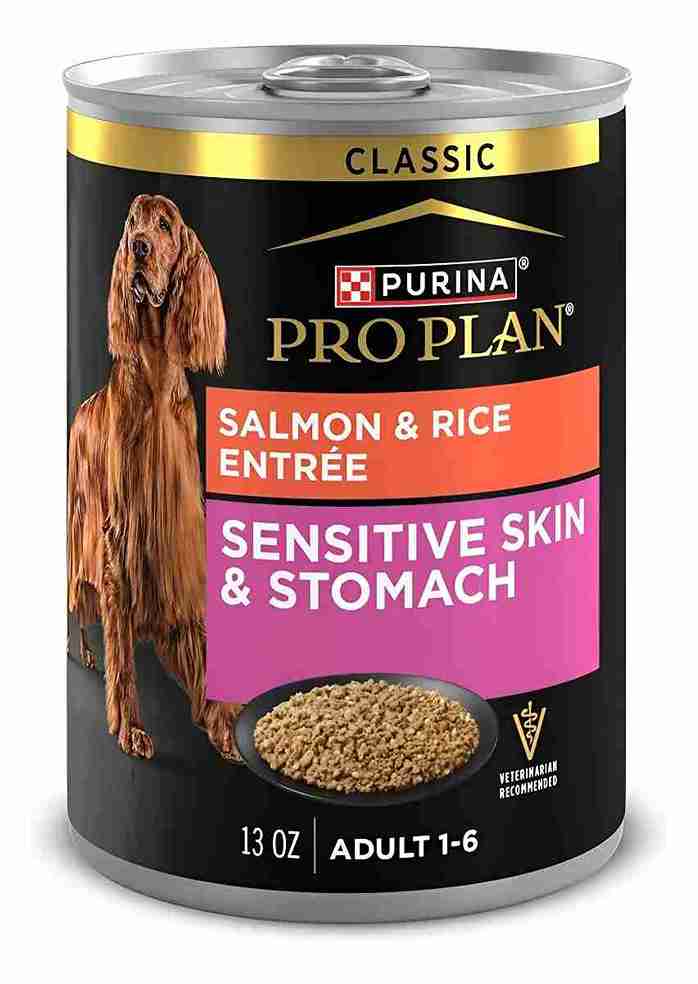 PURINA PROPLAN LATA SALMÓN & RICE SENSITIVE SKIN & STOMACH  368GRS