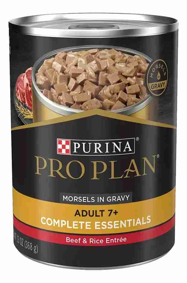 PURINA PROPLAN LATA COMPLETE ESSENTIALS ADULTO BEEF & RICE 368GRS