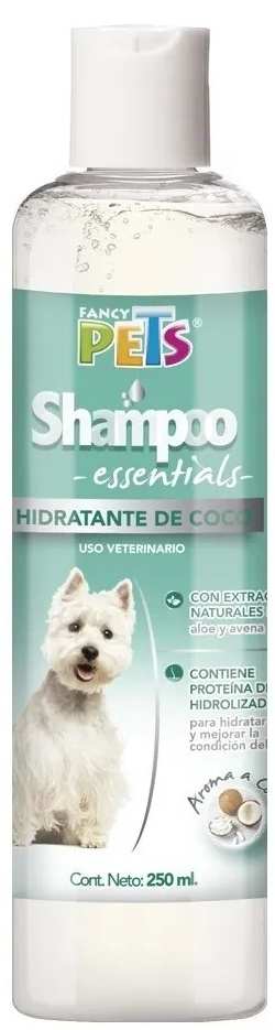 SHAMPOO FANCY PETS ESSENTIAL HIDRATANTE COCO 250ML.
