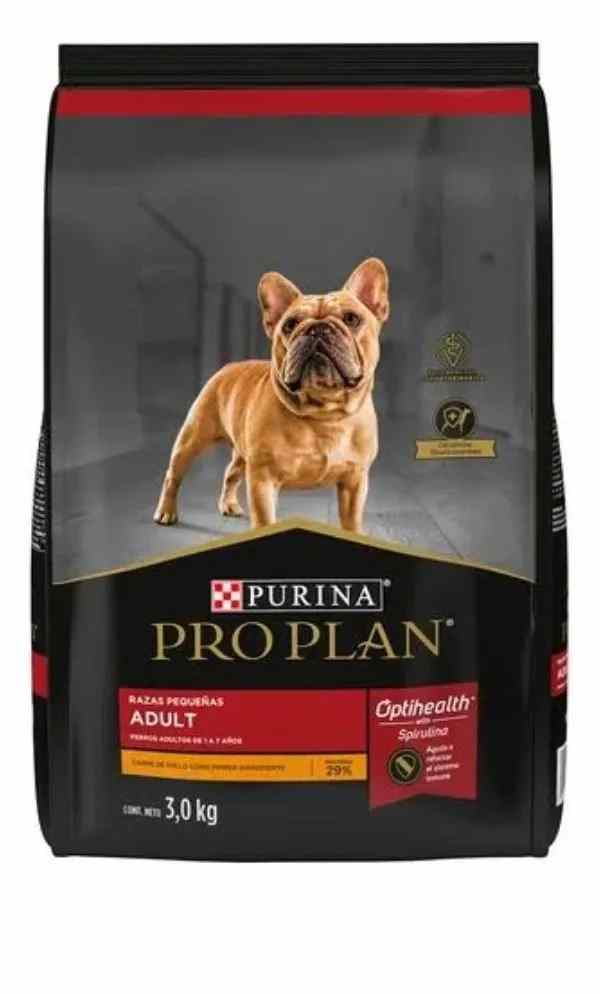 PURINA PROPLAN ADULTO RAZAS PEQUEÑAS OPTIHEALTH 3KG
