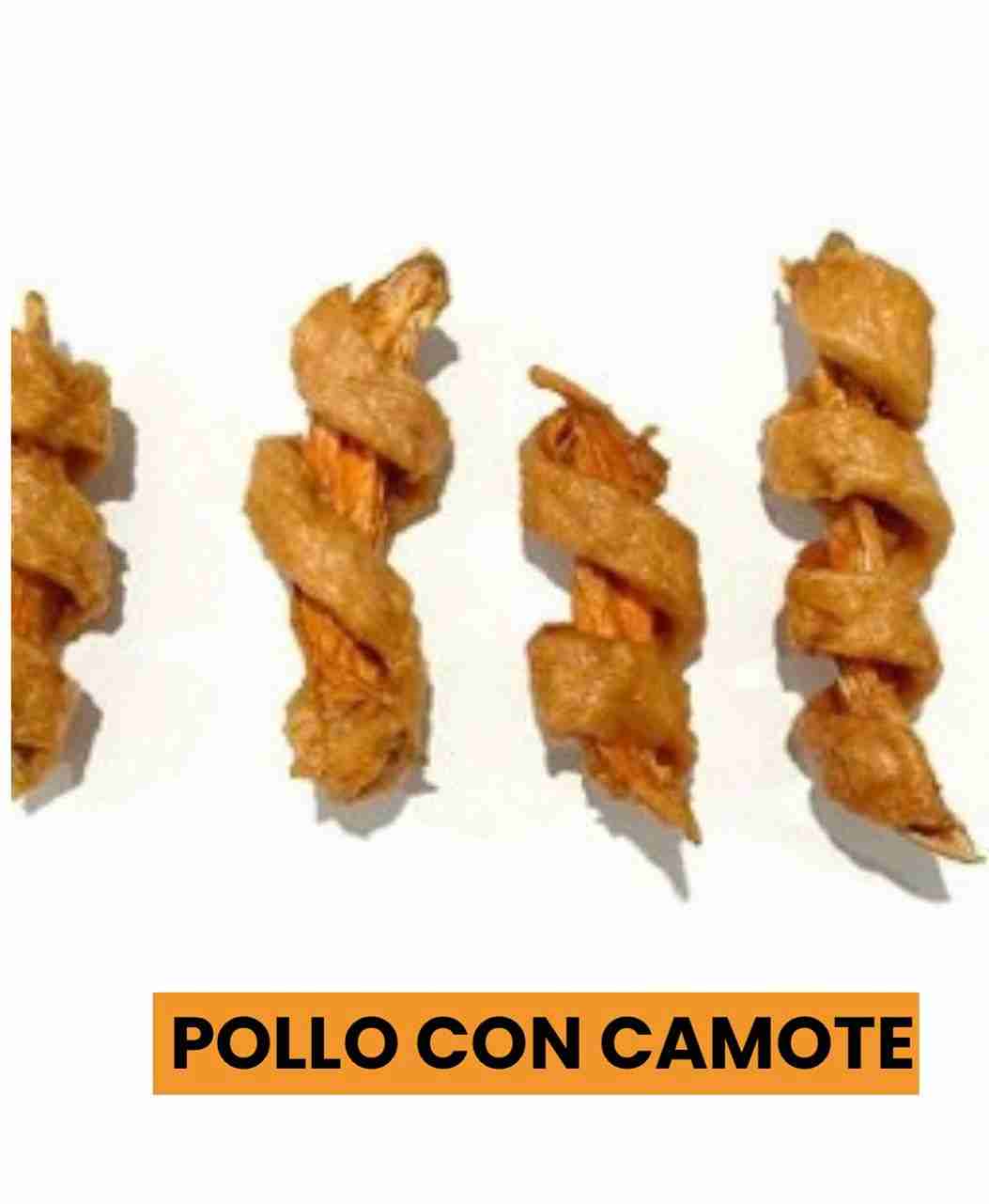POLLO CON CAMOTE DESHIDRATADO (BOLSA 250GRS)