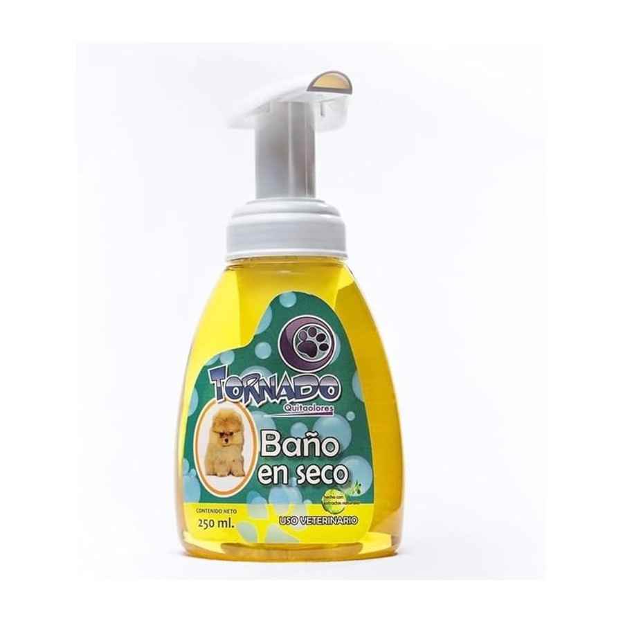SHAMPOO TORNADO BAÑO EN SECO PARA PERRO 250ML