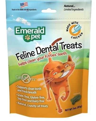 FELINE DENTAL TREATS PREMIS GATO SABOR POLLO 85GR.