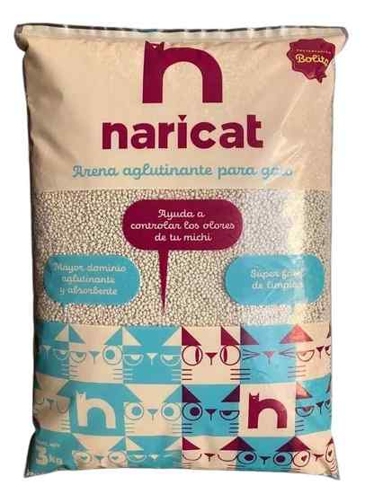 ARENA GATO 3KGS. NARICAT BOLITA