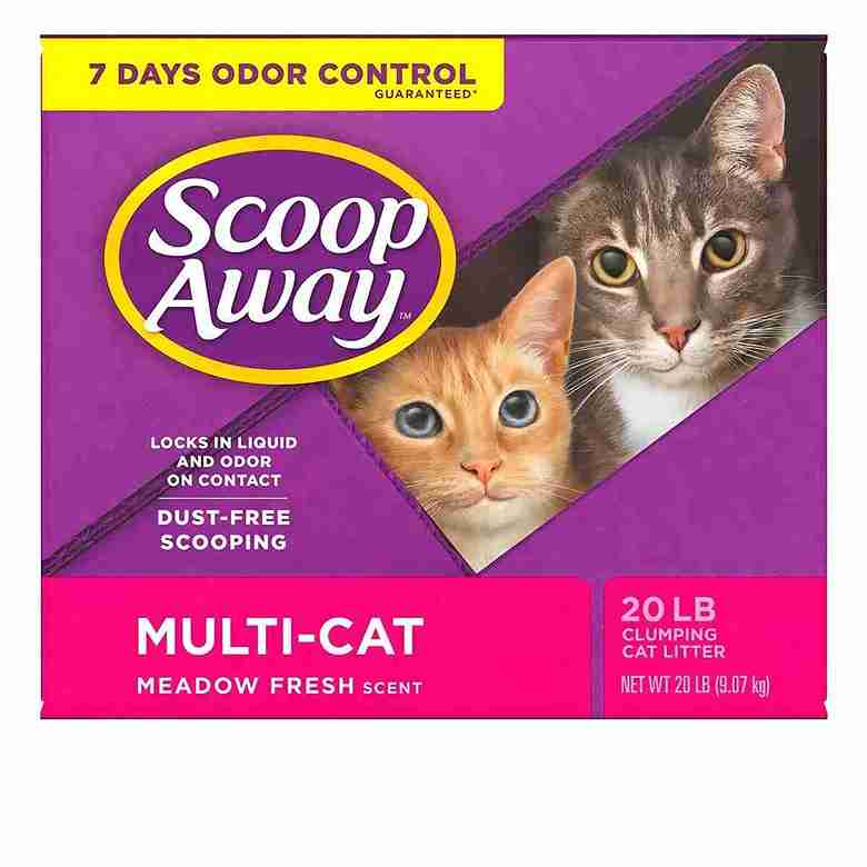 SCOOP AWAY MULTI CAT SCENTED  9.07KGRS