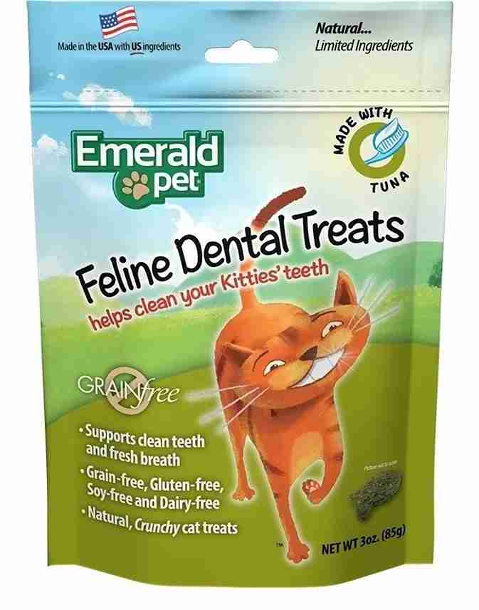 FELINE DENTAL TREATS PREMIS GATO SABOR ATÚN 85GRS.