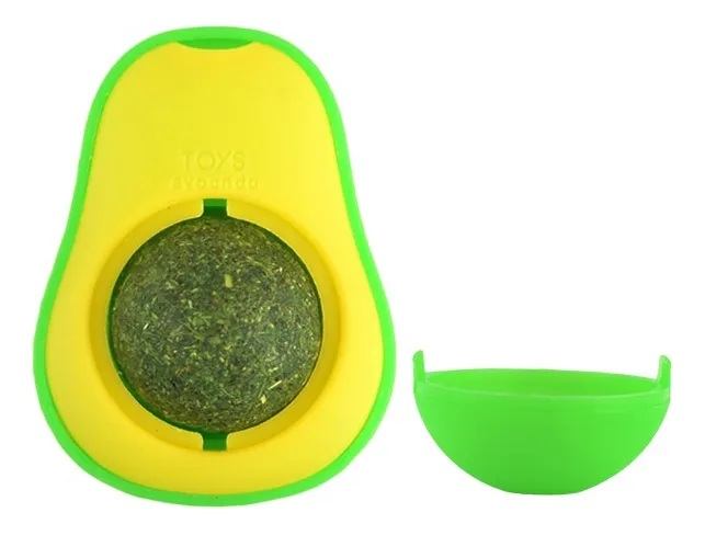 AGUACATE CON BOLA DE CATNIP PARA GATOS FANCY PETS