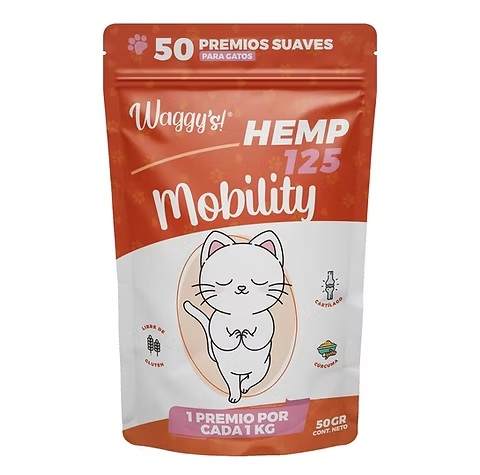 WAGGYS HEMP MOBILITY GATOS 50GR