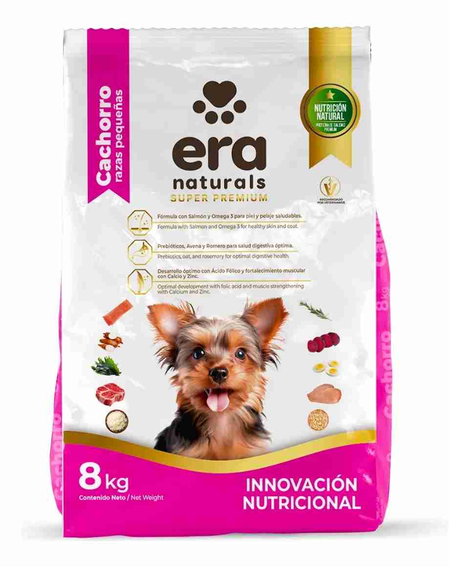 ERA NATURALS CACHORRO RAZAS PEQUEÑAS 8KGS PERRO