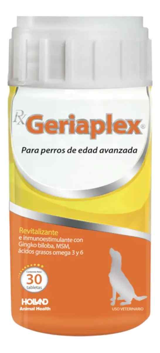 GERIAPLEX VITAMINAS, MINERALES, OMEGA 3, AMINOÁCIDOS 30TABS
