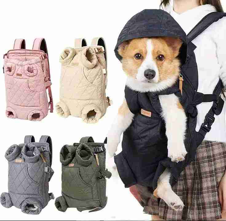 MOCHILA TRANSPORTADORA DELANTERA MEDIANA (VARIOS COLORES)