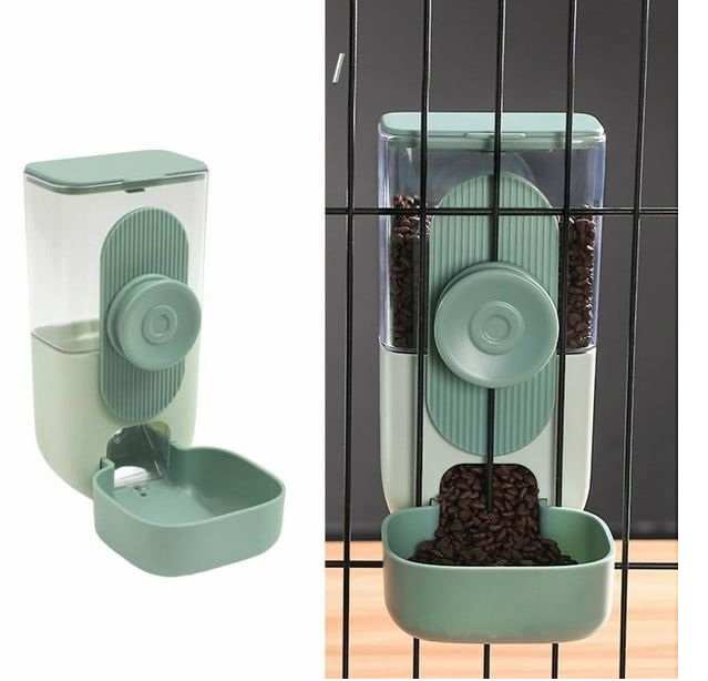 COMEDERO  PARA MASCOTAS, DISPENSADOR DE COMIDA PARA CONEJOS