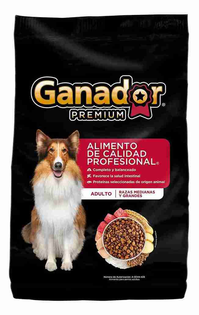 CROQUETA GANADOR ADULTO RAZAS MEDIANAS Y GRANDES 20 KG