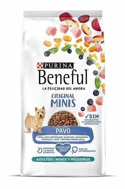 PURINA BENEFUL CROQUETAS 10 KGS. PAVO ADULTO MINIS Y PEQUEÑOS