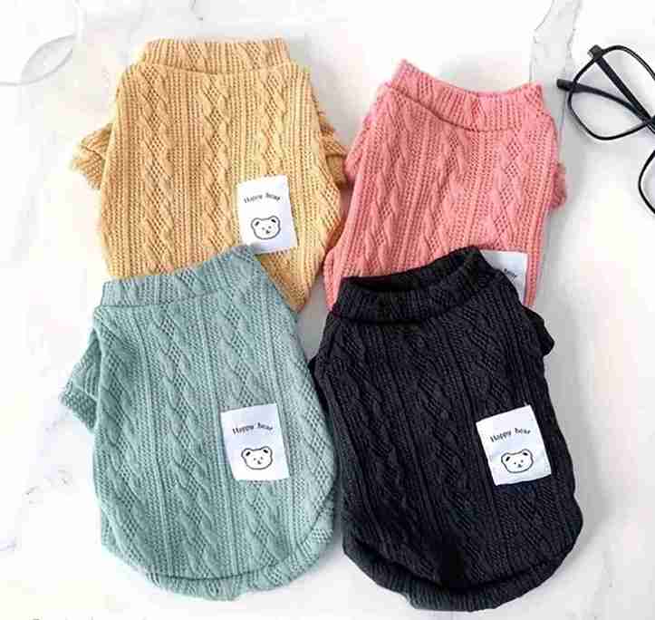 HAPPY BEAR PLAYERA TEJIDA MEDIANA