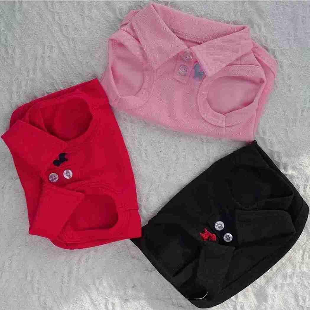 CAMISETA POLO PERRIONI CHICA