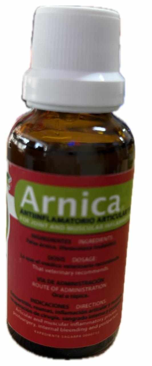 ARNICA GREENVET ANTINFLAMATORIO ARTICULAR Y MUSCULAR (30ML) 